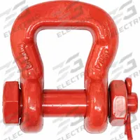 CROSBY Sling Shackle: Sling Shackle, 17,500 lb Working Load Limit, 2 in Compatible Sling Wd, Red (MPN 1020507). Key specifications — Body Color: Red; Brand: CROSBY.