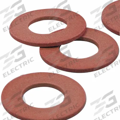 BUNTING BEARINGS Thrust Washer: 1 1/2 in Bore, PTFE, JLON 4200, 3 in OD, 0.125 in Thick - General Purpose Dry-Run Plastic Thrust Washers