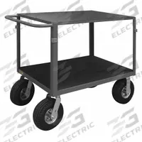 APPROVED VENDOR Metal Shelf Cart: 1,000 lb, 43 in L x 25 in W x 36 in H Overall Dim, Flush Lip (MPN IC243610PN95). Key specifications — Caster/Wheel Configuration: (2) Rigid; Brand: APPROVED VENDOR.