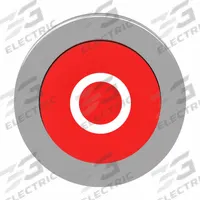 SCHNEIDER Extended Push Button: Red, 30 mm Mounting Size, Metallic, Momentary (MPN ZB4FL432). Key specifications — Brand: SCHNEIDER; Action: Momentary; Legend: O; Series: XB4; Push Button Material Type: Metallic.