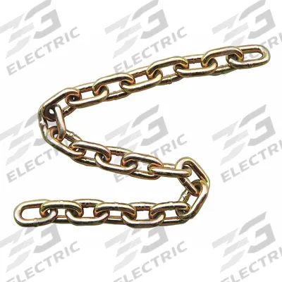 Dayton Straight Chain: 3/8 in Chain Trade Size, 70 Chain Grade, Alloy Steel, Straight - Grade-70 Load-Securing Chains