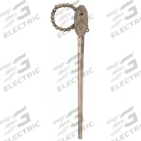 AMPCO Chain Wrench: Natural, For 2 1/2 in Outside Dia, 19 in Chain Lg, 27 in Handle Lg (MPN W-61). Key specifications — attr309935: Aluminum Bronze; attr309937: Nickel, Aluminum, Bronze; attr324945: AMPCO; attr380425: Chain Wrench; attr309951: Natural.