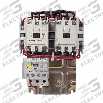 EATON Magnetic Motor Starter: Reversing, 3 Poles, NEMA Size 0, 18 A - Reversing Starters with Electronic Overloads