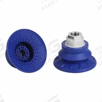SCHMALZ Vacuum Pad Assembly: Bellows, 1.5 Folds, G1/4 in, 67 mm Pad Dia, NBR, Blue, 60 A, SAB (MPN 10.01.06.00852). Key specifications — attr1019101: 10.01.06.00852; attr1019103: SCHMALZ; attr1019107: 60 A.