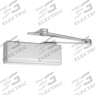 SARGENT Door Closer: Parallel Mounting Type, Grade 1 - Heavy Duty, Aluminum - Parallel Arm-Mount Door Closers