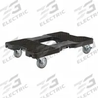 SNAP-LOC General Purpose Dolly: 1,500 lb, Black, 32 in L x 21 in W x 7 in H Deck, Textured (MPN SL1500D4B). Key specifications — Brand: SNAP-LOC; Color: Black; Caster/Wheel Configuration: (4) Swivel with Brake; Lip Type: Flush; With Tow Eye: No.