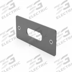 CODE 3 Lighting Bracket: Mounting Bracket, Black, Aluminum, 1/16 in Lg, 1 1/2 in Ht, 3 3/4 in Wd (MPN XT3GRL). Key specifications — Color: Black; Brand: CODE 3; Material: Aluminum; Product Type: Mounting Bracket.