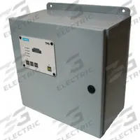 SIEMENS Surge Protection Device: Three Phase, 120/240V AC High Leg Delta, 150/320 V AC, Steel (MPN TPS3B12100X02). Key specifications — Voltage: 120/240V AC High Leg Delta; Includes: EMI/RFI Filters; Max. Continuing Operating Voltage: 150/320 V AC; Voltage Protection Rating: 700V (N-G); Enclosure Material: Steel; Max. Surge Current per Mode: N-G; Brand: SIEMENS.