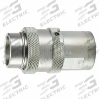 PARKER Body Assembly Coupling: 3/8 in, 3/8"-18 Thread Size, Steel, 10 g/min Max Flow Rate (MPN NS-371-6FP). Key specifications — Body Material: Steel; Brand: PARKER; Temperature Range: -40 to 250 Deg F; Thread Size: 3/8"-18.