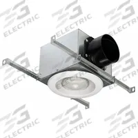 In-Line Duct Fan Grille: Plastic/Metal, Halogen (MPN VLH-100). Key specifications — Includes: Bulb; Nameplate Voltage: 120V AC; Brand: SOLER & PALAU; Color: White; For Fan Type: Inline Duct Fans; Material: Plastic/Metal.