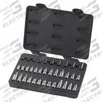 GEARWRENCH Socket Bit Sets: 26 - 50 Pieces, 1/4 in, 3/8 in, 1/2 in Drive Size, 36 Pieces (MPN 80726). Key specifications — attr1216280: Fixed Insert; attr1216283: GEARWRENCH; attr1225718: 5/32 in to T55; attr1227491: 1/4 in, 3/8 in, 1/2 in.