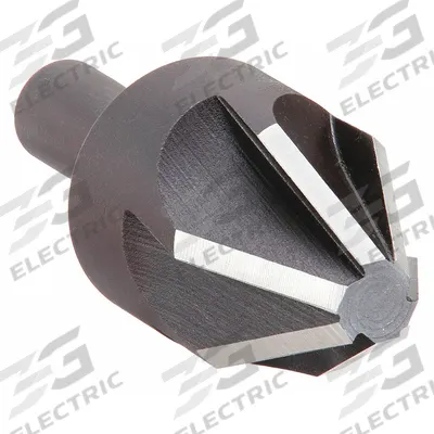 KEO Countersink: 60°, 6 Flute, 1 in Body Dia - Smooth-Finish Six-Flute Countersinks