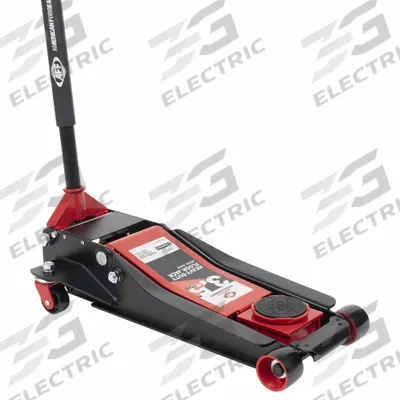 AMERICAN FORGE & FOUNDRY Auto Jacks: Steel, Mechanical, 3.5 ton Load Capacity - Trolley Floor Jacks