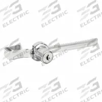 APPROVED VENDOR Window Lock: Keyed Alike Lock, Handle Not Included, 5 1/2 in Overall Lg, Surface (MPN 1RBK7). Key specifications — Brand: APPROVED VENDOR; For Use With: Sliding Showcases; Finish: Chrome Coated; Color: Silver; Mounting Location: Surface; Product Type: Window Lock.