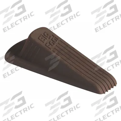 BIG FOOT Door Wedge: 4 1/2 in Lg, 2 in Wd - Wedge Door Holders