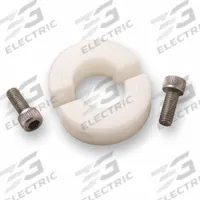 RULAND MANUFACTURING Shaft Collar: 2-Piece, Metric, Round, Clamp-On, 17 mm Bore Dia, 13 mm Collar Wd (MPN MSP-17-P). Key specifications — Brand: RULAND MANUFACTURING.