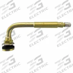 HALTEC Air Liquid Valve: Air Liquid Tire Valve, Clamp-In, 90° Valve Stem Angle, L-Shape, Tractors (MPN TV-622A). Key specifications — Valve Type: Clamp-In; Thread Size: 0.305-32; Valve Shape: L-Shape; Color: Brass; Product Type: Air Liquid Tire Valve; Compatible Vehicle Type: Tractors; Material: Metal; Brand: HALTEC.