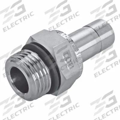 HAM-LET Compression Fitting Adapter: 1/2 in OD x 3/4 in Pipe Fitting Size - Double-Ferrule Stainless Steel Fittings
