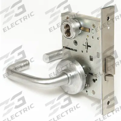 BEST Door Lockset: Storeroom Lever Locksets, Chrome, ADA Compliant
