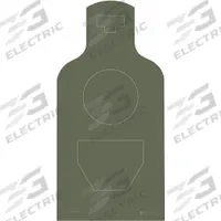 ACTION TARGET Shooting Range Targets: Paper, Silhouette Target, 3 1/3 ft Ht, 19 1/2 in Wd, 50 PK (MPN FAC-UMC-08-50). Key specifications — Color: Green; Target Style: Silhouette; Target Grouping: Range Supplies; Material: Paper; Brand: ACTION TARGET.