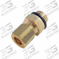 LEGRIS Compression Fitting Coupling: 3/8 in Pipe x 10 mm OD Fitting Size, BSPP x Compression, Brass (MPN 0101 10 17). Key specifications — Brand: LEGRIS.