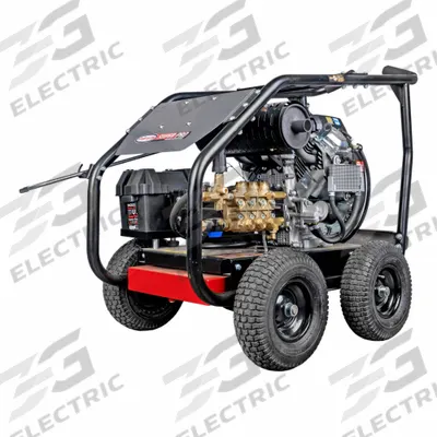 SIMPSON Gas-Powered Pressure Washer: Heavy Duty, Cart, 5,000 psi, 5 gpm - Cold Water Pressure Washers