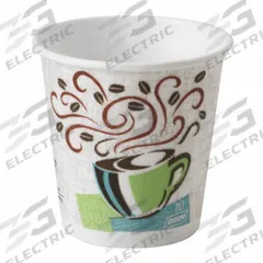 DIXIE Disposable Hot Cup: 10 oz Capacity, White, Paper, Unwrapped, Coffee Haze, 1,000 PK (MPN 92959). Key specifications — attr552470: DIXIE; attr561678: Yes; attr552476: Paper; attr552475: PK; attr552478: Yes; attr552482: Coffee Haze.