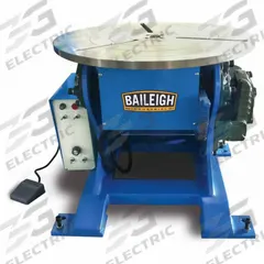 BAILEIGH INDUSTRIAL Welding Positioner: 13 in Turntable Dia, 770 lb Vertical Load Capacity (MPN WP-750). Key specifications — Manufacturer Part Number: WP-750; Brand: BAILEIGH INDUSTRIAL.