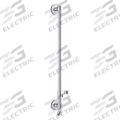 KOHLER Bath and Shower Column: Metal, Polished Chrome Finish, 1/2 in Connection Size - Slide Bars for Handheld Showerheads
