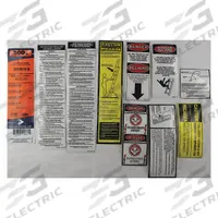 LOUISVILLE Label Kit: For 1CMW4/1CMW5/1CMW6/1CMW7/1CMW8/36Y340/36Y341, Fits Louisville Ladder Brand (MPN PK-AE2200). Key specifications — For Use With Grainger Item Number: 36Y341; For Use With Mfr. Model Number: AE2224; Fits Brand: Louisville Ladder; Product Type: Label Kit; Brand: LOUISVILLE.