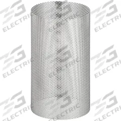 MUELLER STEAM SPECIALTY Strainer Screen: Perforated, 0.045 in Screen Size, Non-Asbestos, 10 in Lg (MPN 21/2 758 N replacement strainers). Key specifications — Brand: MUELLER STEAM SPECIALTY; Seal Material: Non-Asbestos; Manufacturer Part Number: 21/2 758 N replacement strainers; Screen Material: 304 Stainless Steel.