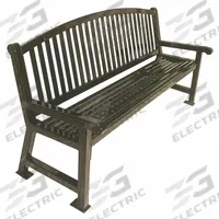 ULTRASITE Outdoor Bench: Savannah, 48 in Overall Lg, 39 1/8 in Overall Ht, Brown, Brown, Steel (MPN 922-B4-BROWN). Key specifications — Manufacturer Part Number: 922-B4-BROWN; Brand: ULTRASITE; Frame Color: Brown; Product Type: Outdoor Bench; Seat Color: Brown; Series: Savannah.