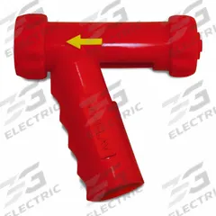 SANI-LAV Spray Nozzle: Rubber, 5 1/4 in Overall Lg, Red (MPN N1RC). Key specifications — attr1327863: Red; attr1038462: Rubber; attr1038468: SANI-LAV.