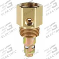CONRADER Check Valve: In Tank, Brass, 5/8 in Inverted Flare, 3/4 in (M)NPT, 500 psi Max. Pressure (MPN CTG5834). Key specifications — attr291949: 5/8 in Inverted Flare; attr291950: 3/4 in (M)NPT; attr291957: Brass; attr294749: CONRADER.
