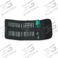 WERA Multi-Bit Screwdriver: Kraftform Kompakt, 11 - 20 Tips, 18 Pieces, 17 Bits, Alloy Steel (MPN 05059295001). Key specifications — attr1213245: Tamper Resistant Torx: TR10 + TR15 + TR20y + TR25 + TR30; attr1213221: Ergonomic; attr1213219: WERA.