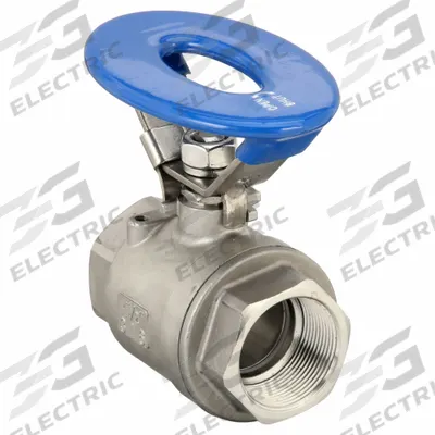 APPROVED VENDOR Manual Two-Way Ball Valve: 1 1/2 in, 316 Stainless Steel, Straight Valve Body - Stainless Steel Ball Valves