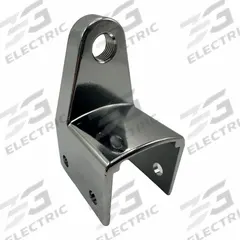 HADRIAN Hinge Wrap: Chrome Zamac, Chrome-Plated, 1 7/8 in Overall Ht, 1 1/4 in Overall Wd (MPN 601350). Key specifications — Compatible Partition Material: Stainless Steel; Material: Chrome Zamac; Finish: Chrome-Plated; Component Type: Hinge Wrap; Brand: HADRIAN.