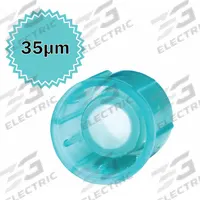 Caps for FlowTubes(TM): 14.4 mm Dia, Green, HDPE, Unlined, Narrow Mouth Size, 500 Closures Included (MPN T9009). Key specifications — Clarity: Translucent; Mouth Size: Narrow; Product Type: Cap; Septa Included: No; Vented: No; Brand: MTC BIO; Closure Color: Green; Closure Liner Material: Unlined.