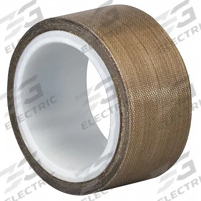APPROVED VENDOR Cloth Tape: 1/2 in Wd, 5 yd Lg, 7 mil Thick, Silicone - PTFE Slick Surface Tape