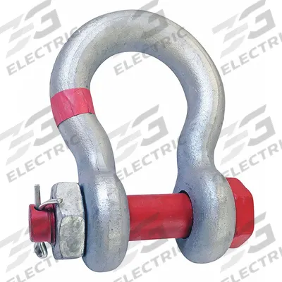 CROSBY Anchor Shackle: Anchor Shackle, 60,000 lb Working Load Limit, 2 3/8 in Wd Between Eyes - Anchor Shackles for Lifting