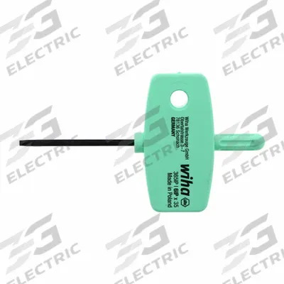 WIHA Torx and Torx Plus Keys: 10 Tips, Torx Plus, IP6 Tip Size, Black Oxide - Rapid-Twist Torx & Torx Plus Keys
