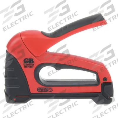 GARDNER BENDER Wire and Cable Staple Gun: 4 1/2 in Overall Lg, For 1/4 in Staple Leg Lg - Wire & Cable Staple Guns