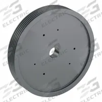 APPROVED VENDOR V-Belt Pulley: B250, 5 Groove, 25.35 in OD, Bushed Bore, E, Quick Detachable (MPN 5B250E). Key specifications — attr1318293: B250; attr1318301: 25 in (5L, B); attr1318291: 5L, B, or BX.