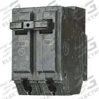 GE Miniature Circuit Breaker: THQL, 15 A, 120/240V AC, Single Phase, 10kA at 120/240V AC, 2 Poles (MPN THQL2115HID). Key specifications — Amps: 15 A; AC Voltage Rating: 120/240V AC; Phase: Single; Max. AIR Rating: 10kA at 120/240V AC; For Use With: Power Mark Gold Load Centers and AQ Lighting Panels.