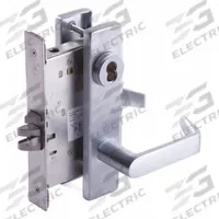 SCHLAGE Door Lockset: Classroom Lever Locksets, Chrome, SFIC (MPN L9070BD 06L 626). Key specifications — Ligature Resistance: Not Ligature-Resistant; Brand: SCHLAGE; Lockset Function ANSI Code: F05; Visual Indicator Message: Locked/Unlocked; Lockset Style: L Rhodes; ADA Compliant: No; Finish: Satin Chromium-Plated : Forged Brass.