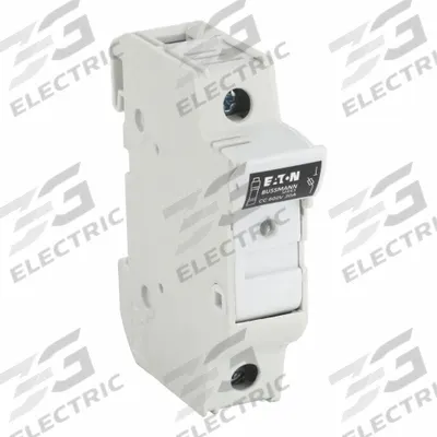 BUSSMANN Fuse Block: Finger-Safe, 1 Pole, DIN Rail Mounting - Solar Fuse Blocks