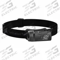 PRINCETON TEC Headlamp: 450 lm Max. Brightness, 60 m Max Beam, 5 Light Outputs, Black, Plastic (MPN SNAP-IND). Key specifications — Brand: PRINCETON TEC; Battery: 3 AAA.