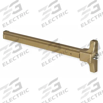 ASSA ABLOY ACCENTRA Exit Device: 36 in Max Door Wd - Rim Push Bars