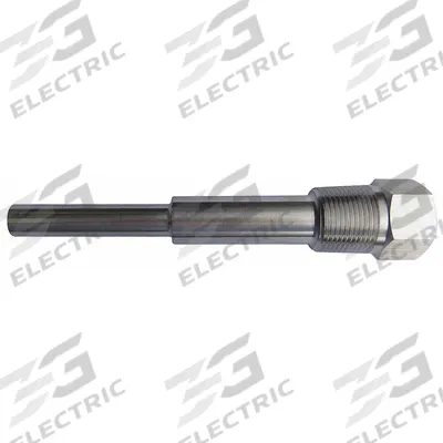 APPROVED VENDOR Threaded Thermowell: Stainless Steel, For 18 in Stem Lg - Stepped-Shank Threaded Thermowells