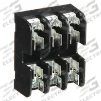 MERSEN Fuse Block: Open Block Design, 3 Pole, 600 V AC, Screw, Non-Indicating (MPN 30313). Key specifications — Brand: MERSEN.